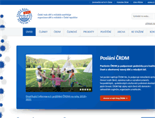Tablet Screenshot of crdm.cz